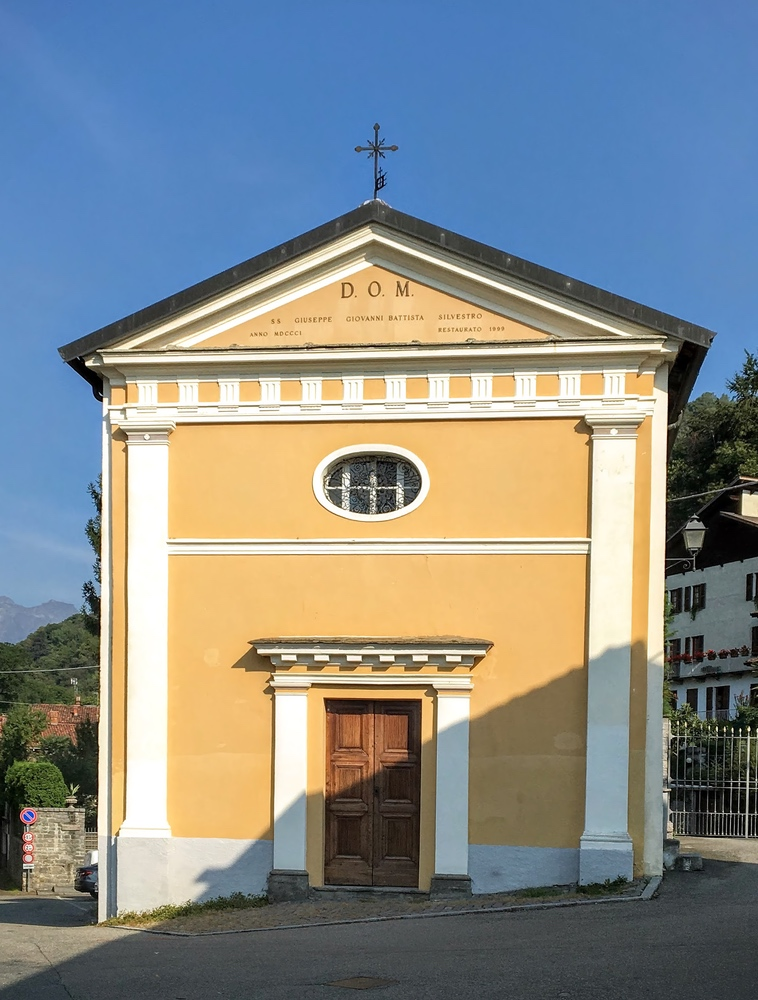 Oratorio di San Giuseppe, Giovanni Battista e Silvestro